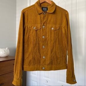 Mustard corduroy jacket